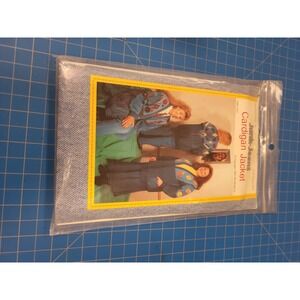 Junk Jeans Cardigan Jacket Sewing Pattern Multi Size CB Nickels 1995 UNCUT